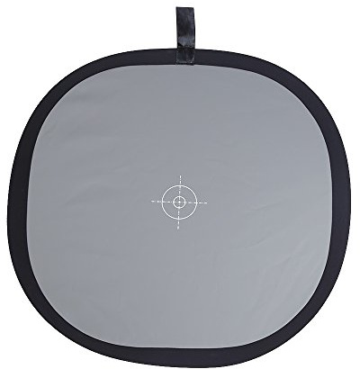 Andoer 60cm / 24inch Foldable Grey/White Balance 18% Grey Gray Reference Reflector Card with Carrying Bag