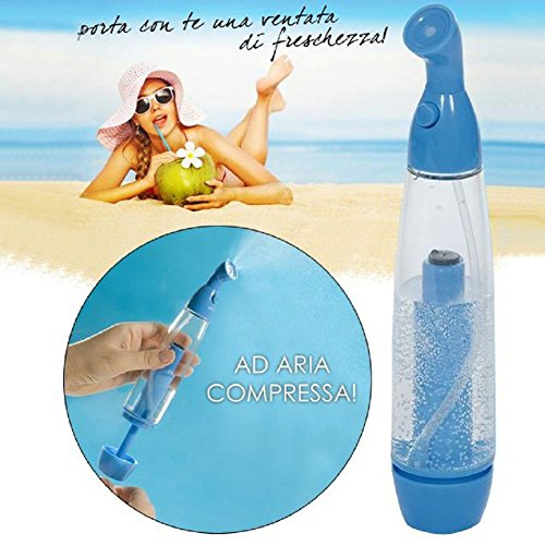 ELEGANTE Y DIVERTIDO PULVERIZADOR SPRAY PORTÁTIL IDEAL PARA EL VERANO Y LA PLAYA – IDEA DE REGALO