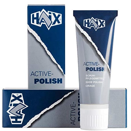 Haix produit d’entretien pour chaussures, 75ml transparent Tube de cirage, incolore.
