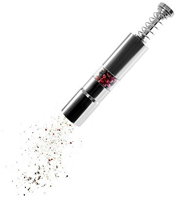 IBILI 790400 Pfeffermühle, Glas, transparent, 20 x 10 x 4 cm