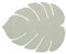 Lind DNA Tischset Monstera Recyceltes Leder Nupo Olive Grün, Maße: 26cm x 22cm, 989958