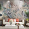 Vlies Tapete Tapete Dschungel Tiere Pflanzen Vogel Blätter 3D Foto Tapete Wandbild Motiv Tapete Vlies Tapete Wandbi Wanddekoration fototapete 3d Tapete effekt Vlies wandbild Schlafzimmer-350cm×256cm