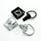 Kit di clip di fissaggio a sgancio rapido per pannello carenatura, con anello a D, viti di fissaggio a quarto di giro, accessori universali per moto da corsa (cromato, 1 set)