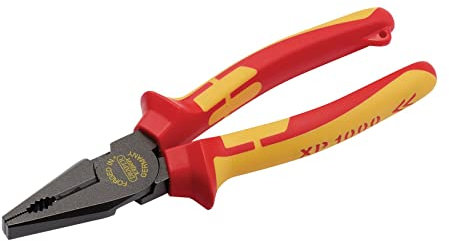 Draper 99064 XP1000 VDE Hi-Leverage Combination Pliers, 200mm, Tethered