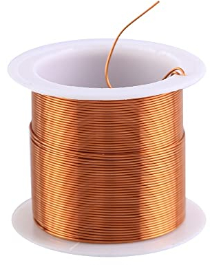 Kupferlackdraht 10 m, 0,6 mm Basteldraht Magnet Draht für Herstellung eines Elektromagnet-Motormodells