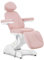 Physa Elektrische Kosmetikliege ACIREALE 4 Motoren 350 W 187 x 57 x 65-91 cm 150 kg Fernbedienung rosa/weiß Behandlungsliege Kosmetikstuhl Therapieliege Massageliege Tattooliege Massagetisch