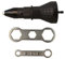 POIU Nietpistole Nietenaufsatz Blindnietvorsatz Nietbohrer Adapter, Niet-Gerät für Akkuschrauber und Bohrmaschinen (Black), 16 x 5.8cm