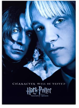 Displate Harry Potter Metallposter Harry Potter Geschenke Harry Potter Poster Harry Potter Deko Wizarding World - Prisoner of Azkaban Film Posters - Character will be tested Poster 67,5x48cm