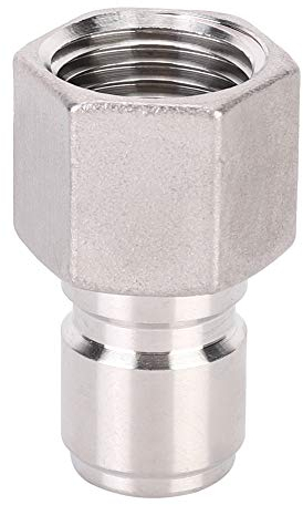 2pcs Connecteur Rapide En Acier Inoxydable De Brassage, Connecteur De Raccord De Brassage Domestique, Accessoires De Raccord De Bière Homebrew 1/2in Mâle Pour Pompes à Clapet à Bille