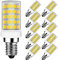 MAYCOLOR Leuchtmittel E14 10W Ersetzt 80W, 800 Lumen, Kaltweiss 6000K, 10W E14 Glühbirne Ideal für Kronleuchte Wandlampe Tischlampe Nicht-dimmbar 10er Pack