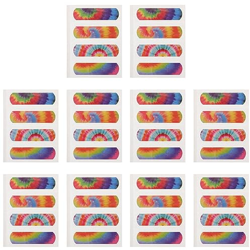 Healvian 40 Stück Kinderpflaster Pflaster Set Sensitiv Cartoon Wundpflaster Kinder Pflaster Kinder Regenbogen Pflaster Erste Hilfe Selbstklebende Wundverbände