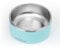 GrandTies Stainless Steel Dog Bowl | Engraved Reusable BPA-Free Insulated Cat & Dog Bowls | Large Heavy Duty Non Skid Spill Proof Dog Bowl | Outdoor Dog Water Bowl (64oz, Powder Green)