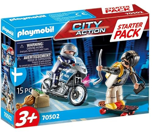 PLAYMOBIL 70502 City Action Starter Set Polizei Ergänzungsset
