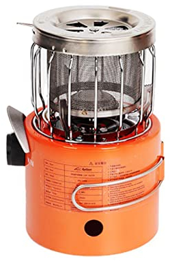 SOYDAN Propan-Heizofen, 2-in-1 tragbare Heizung und Herd, mehrfach funktionale Camping-Zeltheizung, Outdoor-Camping-Gasofen for Zelt, Angeln, Wandern, Jagen, Notfall/103