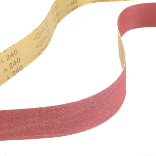 Lijadora de papel de lija eficaz de 2 x 72 bandas abrasivas, juego de 6 piezas, fácil de usar