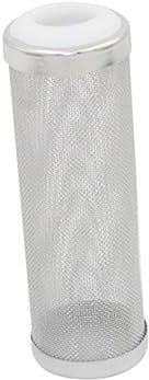 Milisten 2piezas Mallas Filtro Pecera Protector Entrada Acero Inoxidable Accesorios Acuario s