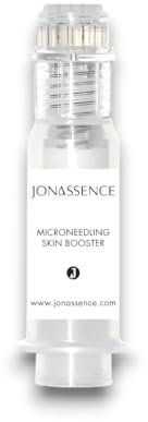 Jonassence Skin Booster: The Best Anti-Aging Microneedling Treatment at Home. Boosts Collagen by 300% with a Powerful Peptide Serum. Reduces Wrinkles, Firms, Brightens Skin. Safe and Instant Results.