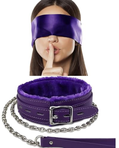 Sexy Blindfalten für Paare, Schlafmaske, Satin-Augenmaske, Augenbinde, 150 cm (lila)