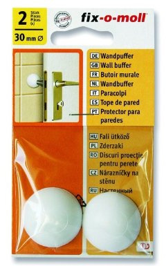 Ritterrath Wandpuffer weiß 30mm 2St., 3566631