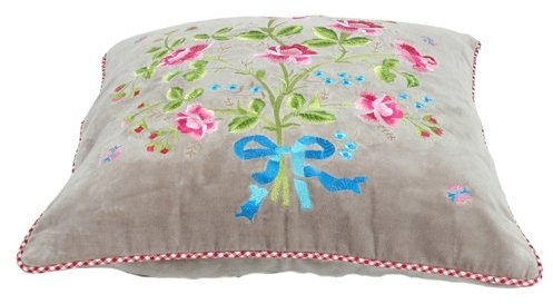 Mimex Pip Studio Home Kissenbezug, Rosen, 45,7 x 45,7 cm, Khaki