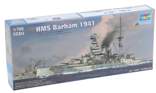 Trumpeter 05798-1/700 HMS Barham Schiff 1941, Verschieden
