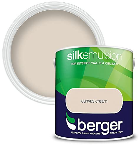 Berger Silk Emulsion 2.5L Canvas Cream