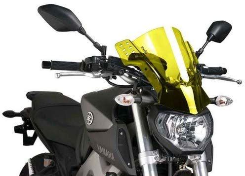 Puig 6894G Headlight Fairing For Non-Round Headlights , Yellow
