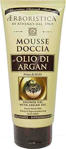 Athena's Erboristica Dusche Mousse Arganöl trockene Haut 200 ml