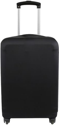Explore Land Reisegepäckabdeckung Kofferschutz passend für 45,7 - 81,3 cm Gepäck, Schwarz , Medium (58 cm- 66 cm Gepäck)
