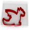 Emporte-pièce en forme de dragon de 8 cm