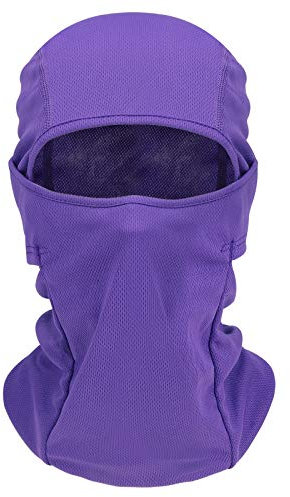 AYPOW Balaclava Gesichtsmaske - Weiche Atmungsaktive Mehrzweck Winddicht Motorrad Radfahren Taktische Kapuze Elastische Ski Maske Hut Headwear Helm Liner - Universalgröße