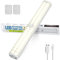 Aigostar LED Schrankbeleuchtung Unterbauleuchte Küche mit Bewegungsmelder Wiederaufladbar 3000mAh Schrankleuchten Küchenunterbauleuchte Flach LED Sensor Licht 4000K Warmweiß