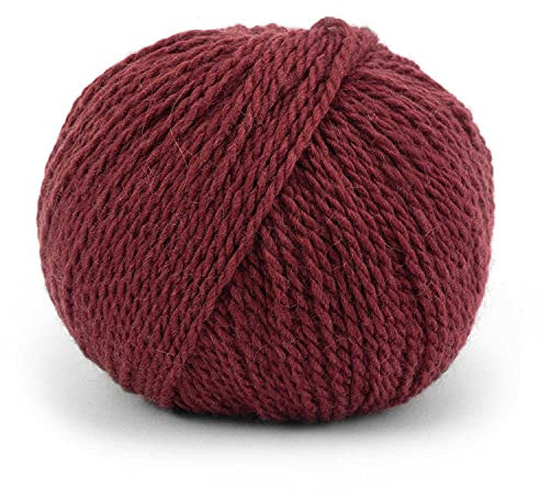 50 g Pascuali Tibetan | 70% Schurwolle (Merino Ultrafine), 30% Yakwolle, Farbe:Mahagoni 105