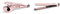 BaByliss Lisseur Rose Blush 235 avec plaques extra-longues en titane-céramique 2498PRE & Boucleur Automatique Curl Secret Rose Blush 2664PRE