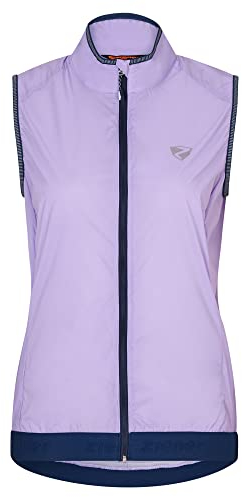 Ziener Damen NORWIGA Windweste - Fahrrad|Mountainbike|Outdoor - winddicht,atmungsaktiv,wasserabweisend, sweet lilac, 40
