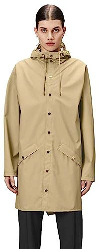 Long Jacket Sand Regenmantel