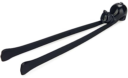 Balvi Pince Grille-Pain Meow Couleur Noir Magnétique Pince Anti-brûlures Plastique PP