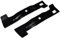 perfektGarten Jeu de lames High-Lift de 92 cm pour tracteur tondeuse compatible avec MTD MASTERCUT(Obi) GUTBROD 742-0672, 73