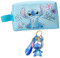 Kosmetiktasche, Reise-Kosmetiktasche, Cartoon-Kosmetiktasche, Kosmetiktasche für Mädchen, Reisetasche, Schminktasche, große Kapazität, mit Schlüsselanhänger, Geschenke für Mädchen und Frauen (A)