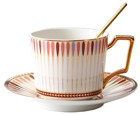 Tasse Tasse À Café Tasse À Thé, Tasse À Café Tasses En Céramique Tasse À Café En Céramique Et Soucoupe Ensemble Style Petit Luxe Porcelaine Exquise Haut De Gamme Tasse À Thé De L'après-Midi Tasses À C