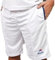 Henselite Sports Shorts for Men,Color - White,Size S