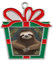 Weihnachtsbaumschmuck, Faultier-Hängeornamente für Weihnachtsbaum, Weihnachtsbaumschmuck für Weihnachten, Urlaub, Party-Dekoration