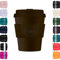 Ecoffee Cup 8oz 240ml Reusable Eco-Friendly 100% Plant Based Coffee Cup with Silicone Lid & Sleeve - Melamine Free & Biodegradable Dishwasher/Microwave Safe Travel Mug (Spooky Action at A Distance)