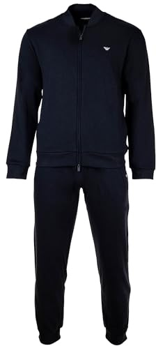 Emporio Armani Herren Full Zip Tracksuit Set Trainingsanzug