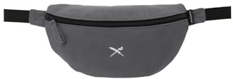 IRIEDAILY Unisex Hipbag Easy Flag one Size Fit Charcoal