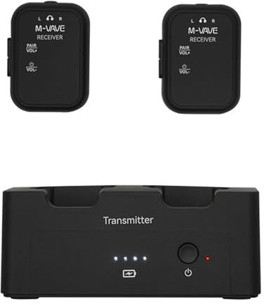 Gramigg Monitor recargable profesional de transmisión de retorno de oído con función de silencio