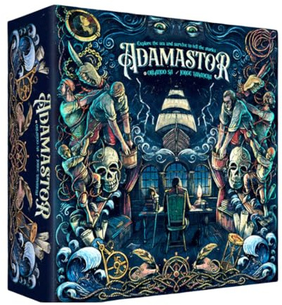 Ludonova - Adamastor - Board Game - Ages 12 plus - 1 Players - 45 Minutes Playing Time
