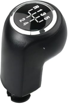 Schalthebel Schaltkopf Für OPEL Für VAUXHALL Für CORSA D 2006-2014 5-Gang-Schaltknauf Mit Ledermanschette Schalthebel(Single ball)