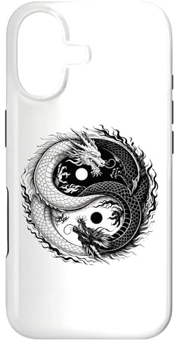 Hülle für iPhone 17 Yin und Yang Chinesischer Drache Vintage Drachen Japanisch