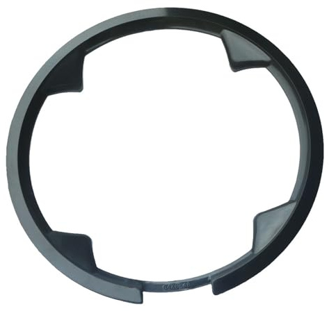 Rutovex Kettenradschutz 48T Fahrrad, 4 Loch 120 mm BCD Kettenblatt Schutzring, Kurbelgarnitur Kettenrad Abdeckung, Chainring Guard Kunststoff für MTB Trekking Fahrrad